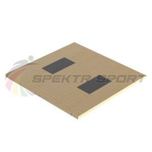 Купить Помост тяжелоатлетический 3х3х0,1м, рез. амортизаторы 1х0,5х0,04м в Минеральныеводах 