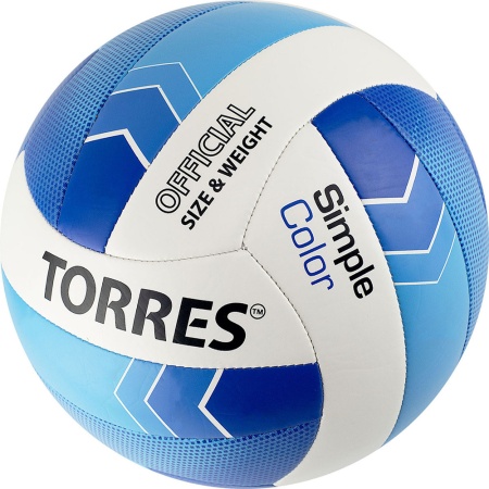 Купить Мяч волейбольный Torres Simple Color любительский р.5 в Минеральныеводах 